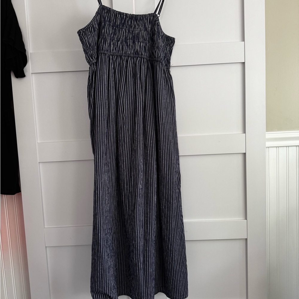 EUC A New Day Smocked Bust Maxi